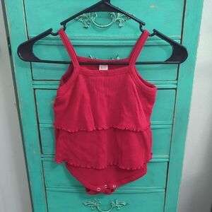 Kate Quinn Vibrant Red Toddler Outfit